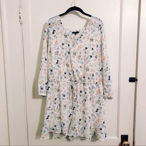 Long Sleeve Floral Romper
